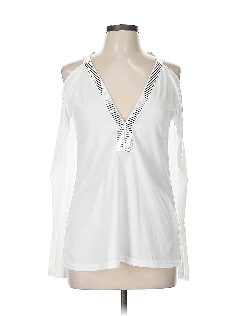 Pre-owned Unbranded Sleeveless Blouse In Silver