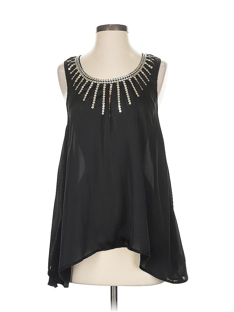 Pre-owned Michael Michael Kors Sleeveless Blouse In Black