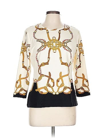 J. McLaughlin 3/4 Sleeve Blouse (view 1)