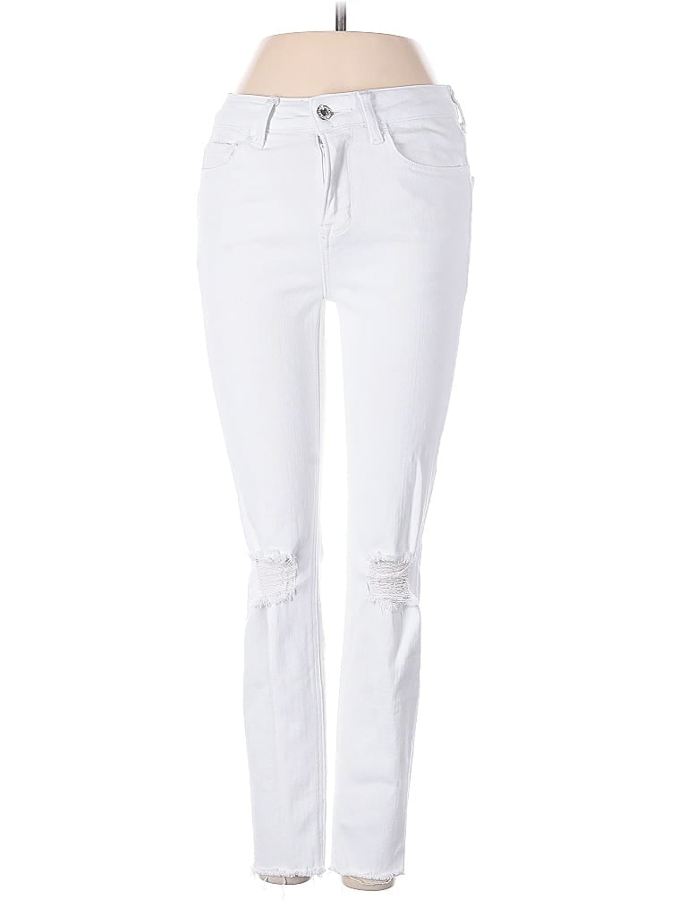 Pre-owned Vervet Jeans In White