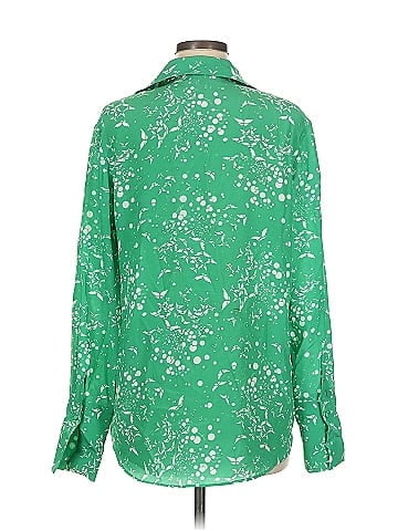 catherinegee Long Sleeve Silk Top (view 2)
