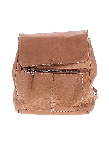 American Leather Co Leather Backpack (view 1)