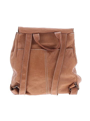 American Leather Co Leather Backpack (view 2)