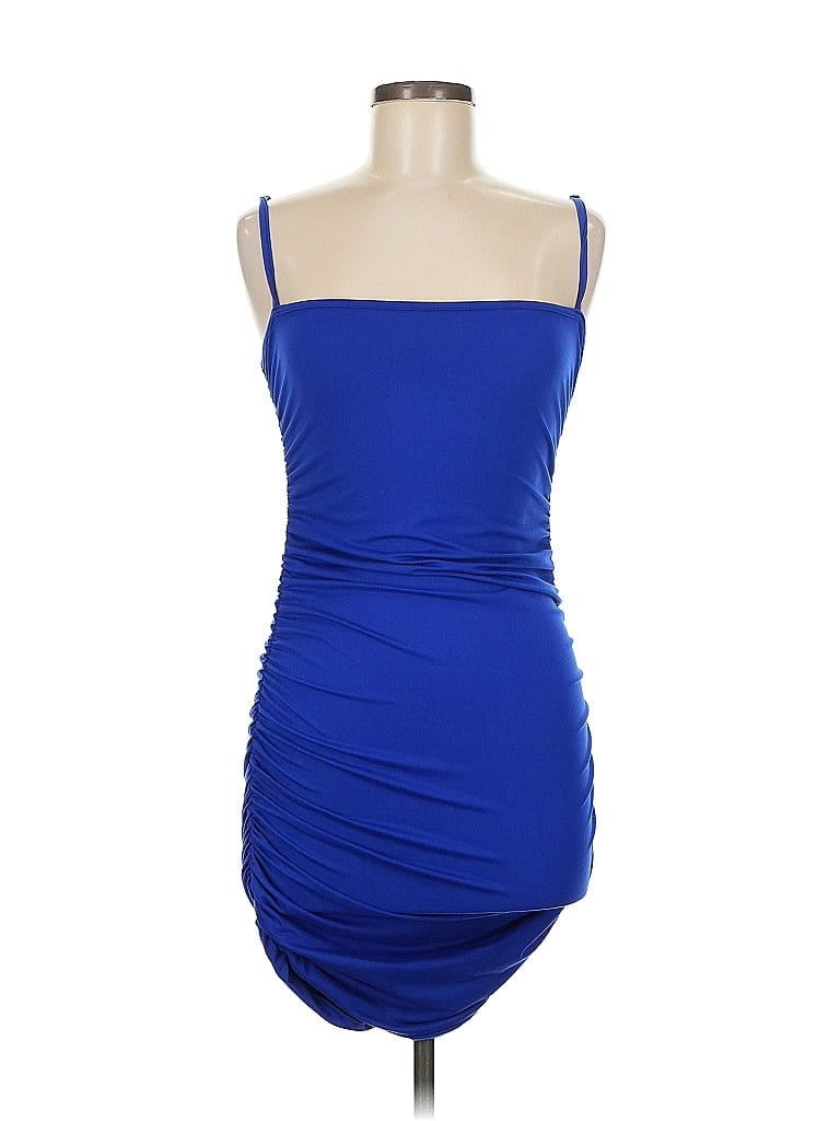 Pre-owned Unbranded Cocktail Dress In Blue