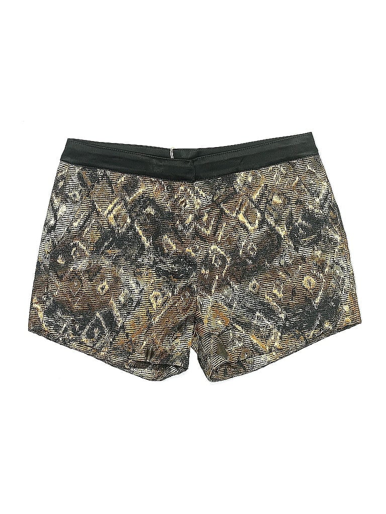 Pre-owned Attic And Barn Athletic Shorts In Gold