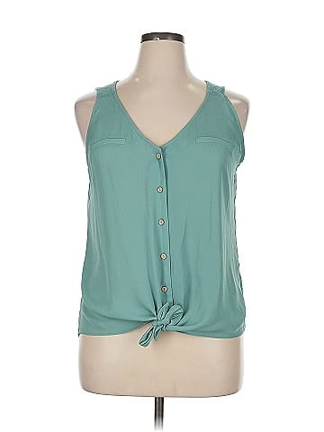 Fortune + Ivy Sleeveless Blouse (view 1)
