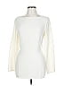 St. John Solid Ivory Long Sleeve Top Size 10 - photo 1