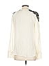 J.Crew Collection 100% Silk Ivory Long Sleeve Silk Top Size 0 - photo 2
