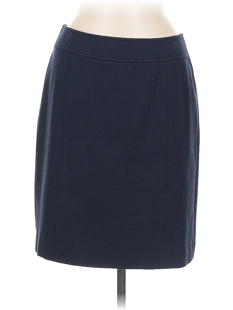 Pre-owned Talbots Formal Skirt In Blue
