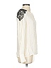 J.Crew Collection 100% Silk Ivory Long Sleeve Silk Top Size 0 - photo 3