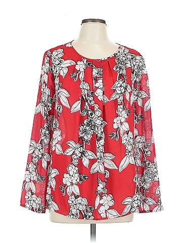 Liz Claiborne Career Long Sleeve Blouse (view 1)