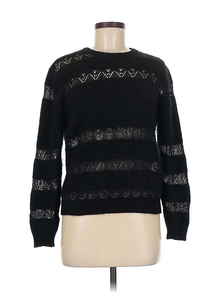 Pre-owned Assorted Brands Pullover Sweater In Black