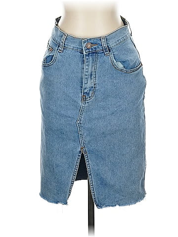 HG by Collection Denim Skirt (view 1)