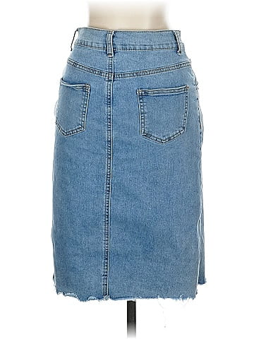 HG by Collection Denim Skirt (view 2)