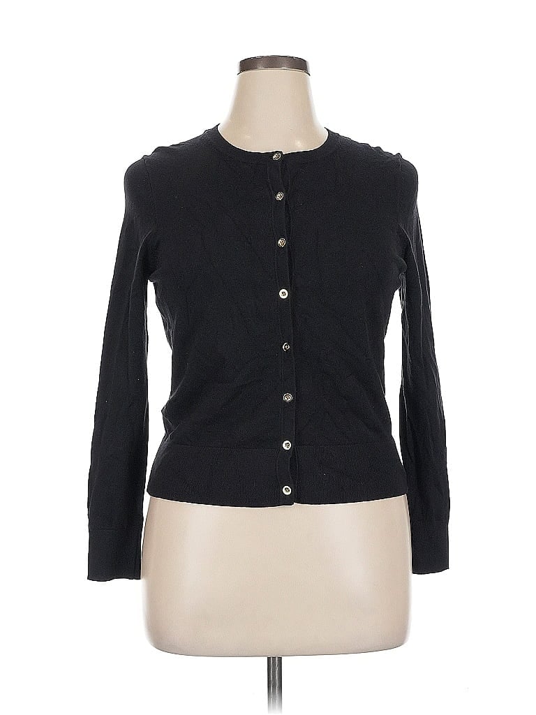 Pre-owned Charter Club Cardigan Sweater In Black