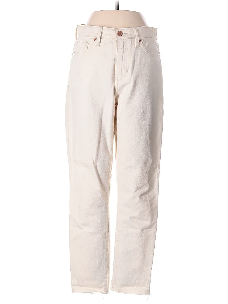 Pre-owned Banana Republic Jeans In White