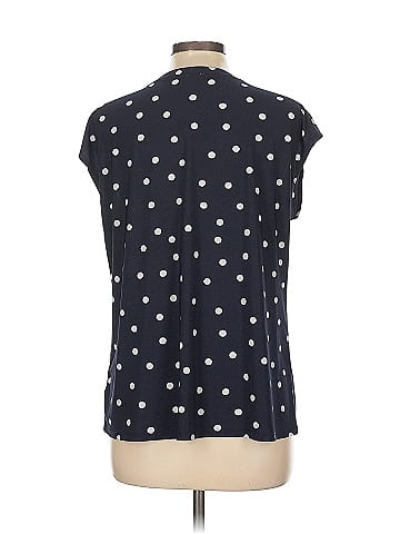 Anne Klein Short Sleeve Henley (view 2)
