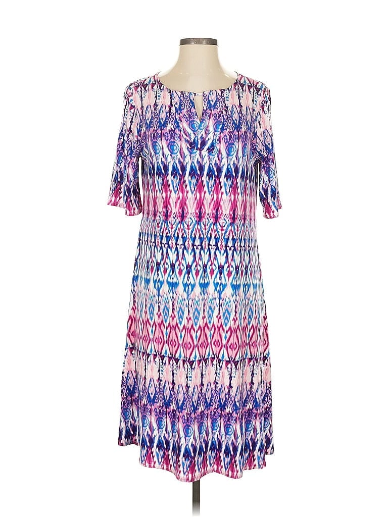 Pre-owned Chico's Casual Dress In Blue