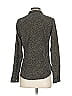 Maison Scotch 100% Polyester Tweed Gray Long Sleeve Blouse Size Sm (1) - photo 2