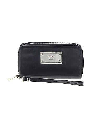 DKNY Leather Wristlet (view 1)