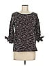 Ann Taylor Factory Tweed Black Pullover Sweater Size M - photo 1