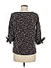 Ann Taylor Factory Tweed Black Pullover Sweater Size M - photo 2