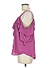 Soho JEANS NEW YORK & COMPANY 100% Polyester Purple Sleeveless Blouse Size M - photo 4