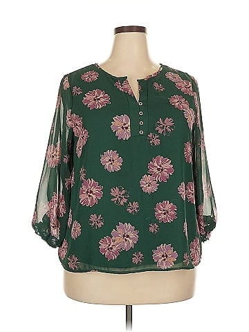 Papermoon 3/4 Sleeve Blouse (view 1)