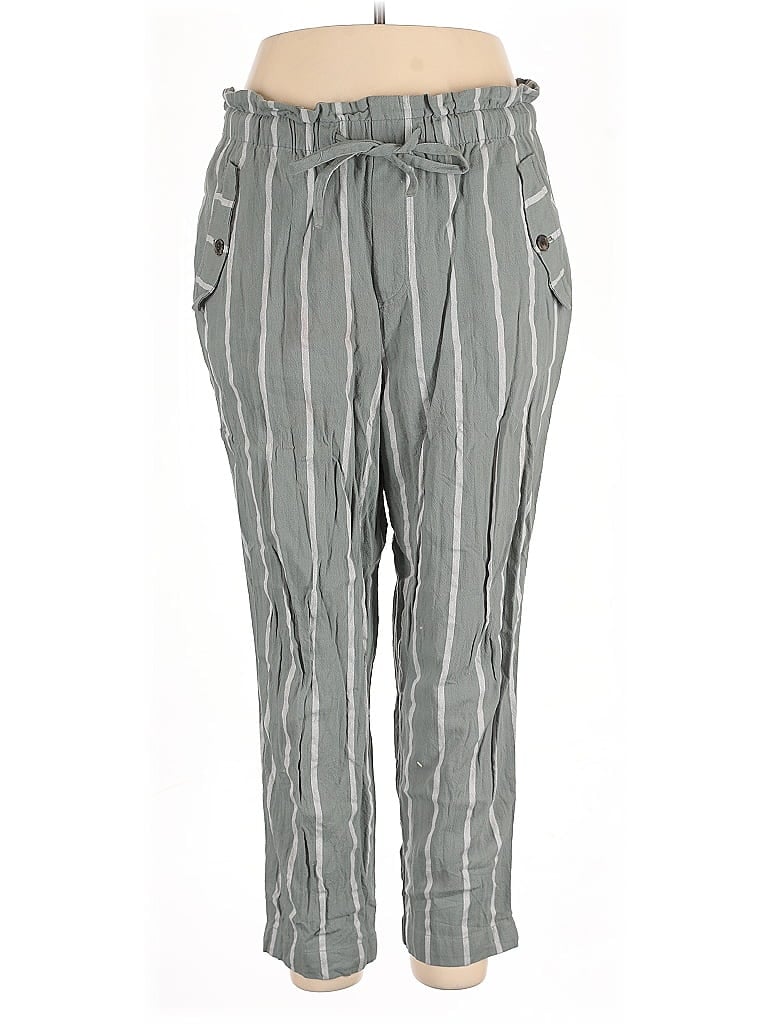 Pre-owned Ann Taylor Loft Outlet Casual Pants In Green