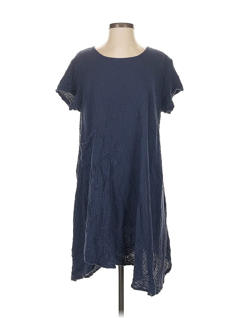 Pre-owned Unbranded Casual Dress In Blue