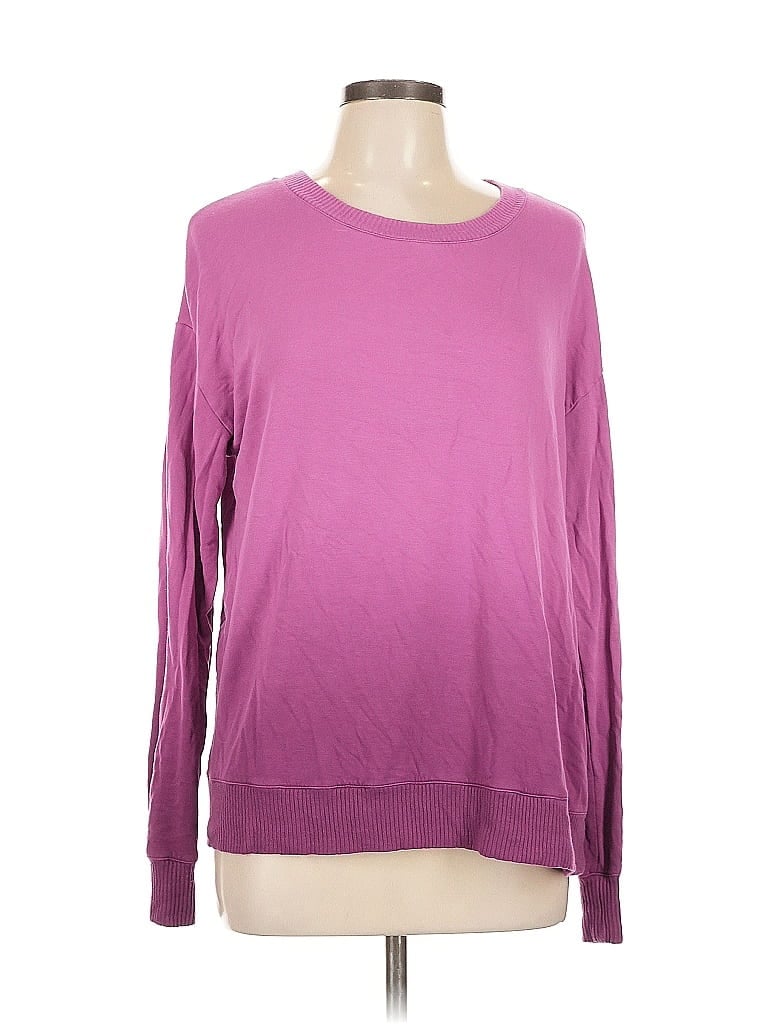 Pre-owned Splendid Pullover Sweater In Purple