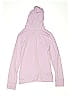 Hind 100% Polyester Pink Purple Long Sleeve Top Size 7 - photo 2