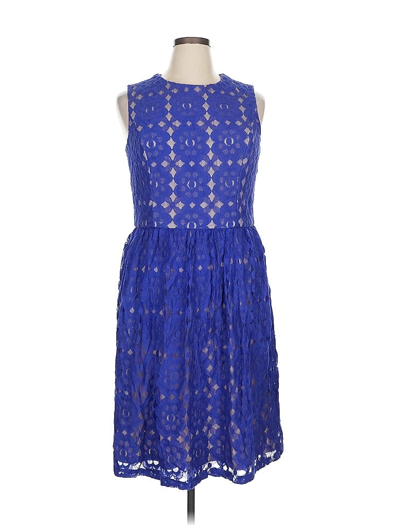 Ivy & Blu Maggy Boutique Stars Blue Cocktail Dress Size 16 - photo 1