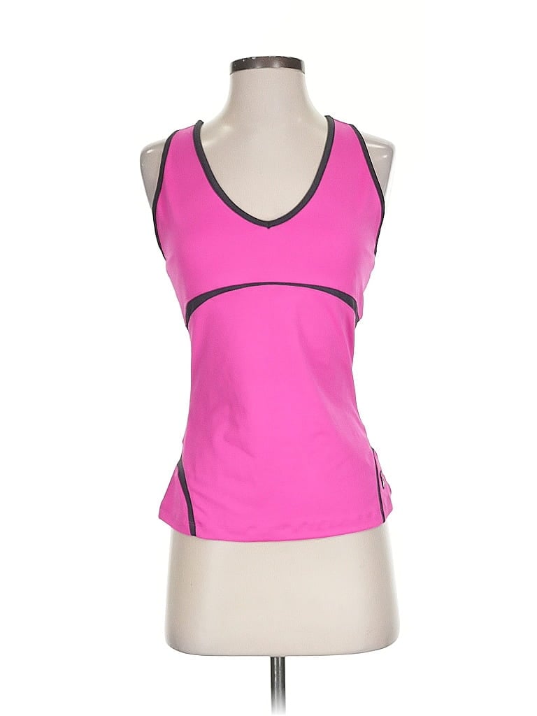 Pre-owned Fila Active Tank Top In Pink