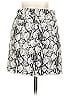 FRAME Denim Silver Gray Faux Leather Skirt Size 2 (estimated) - photo 2