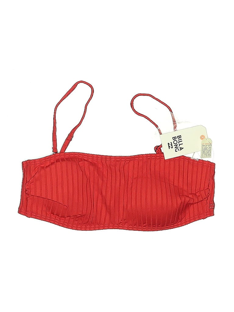 Billabong Swimsuit Top Red Swimwear