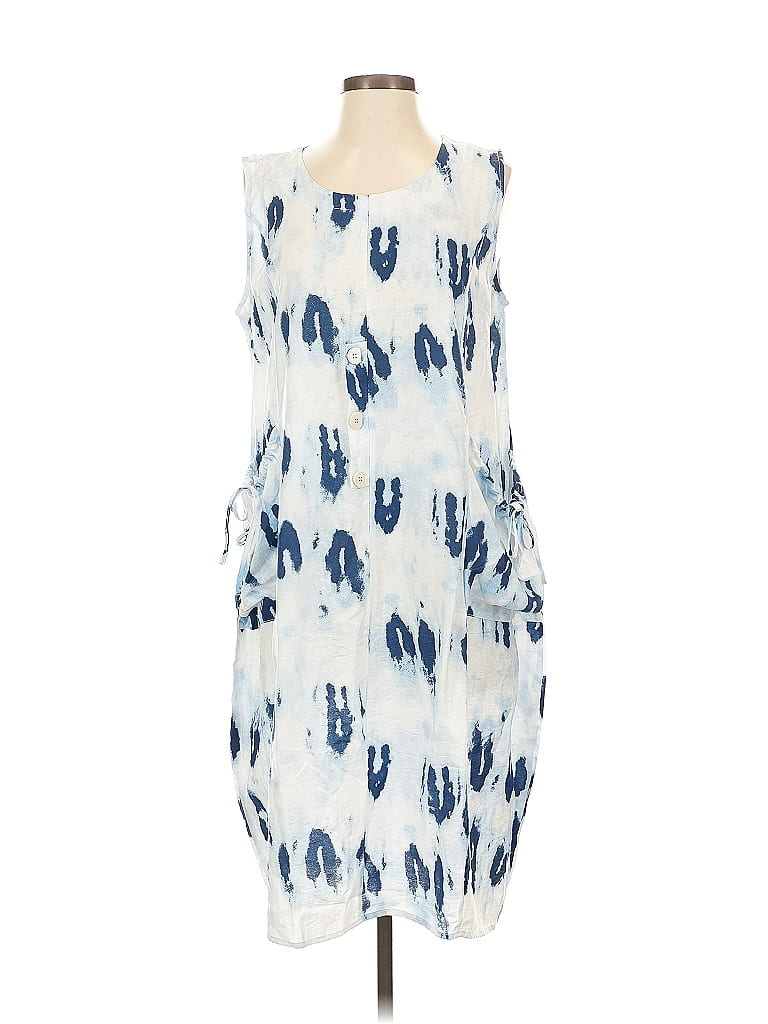 Pre-owned Creation Casual Dress In Blue