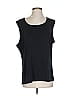 misook Black Sleeveless T-Shirt Size 1 (petite) - photo 1