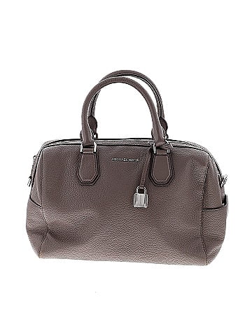 MICHAEL Michael Kors Leather Satchel (view 1)