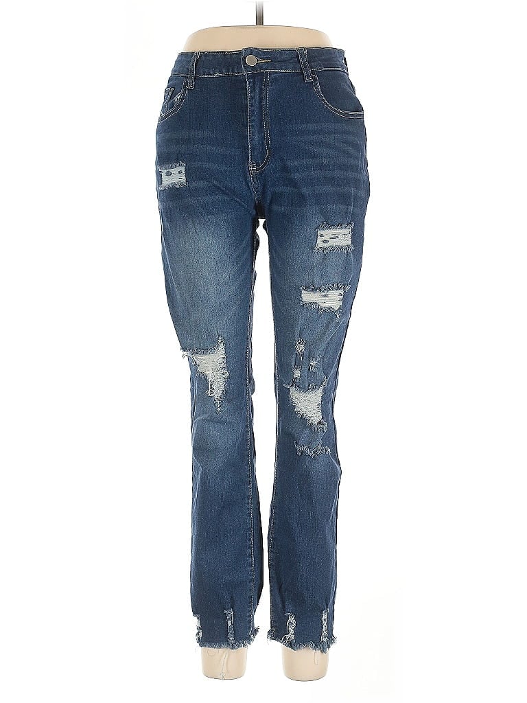 Pre-owned Unbranded Jeans In Blue