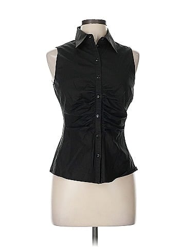 Armani Collezioni Sleeveless Button-Down Shirt (view 1)