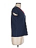 Lucky in Love Blue Short Sleeve Top Size M - photo 4