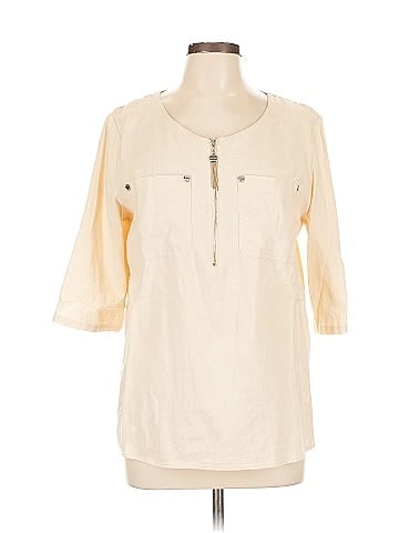 Anne Klein 3/4 Sleeve Blouse (view 1)