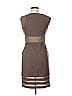 BCBGeneration Solid Brown Cocktail Dress Size 6 - photo 2