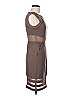 BCBGeneration Solid Brown Cocktail Dress Size 6 - photo 4