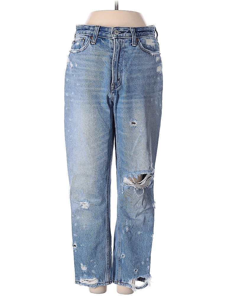 Pre-owned Abercrombie & Fitch Jeans In Blue