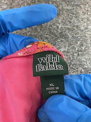 Wild Fable Paisley Orange Cocktail Dress Size XL