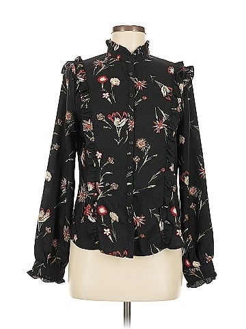 Lost + Wander Long Sleeve Blouse (view 1)