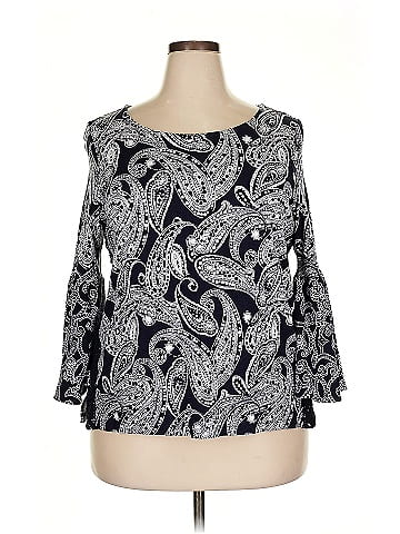 Crown & Ivy 3/4 Sleeve Top (view 1)