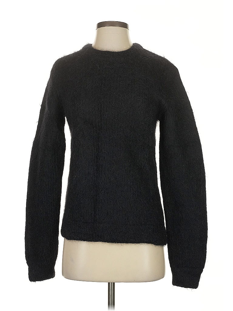 Marc by Marc Jacobs 100% Mohair Solid Black Wool Pullover Sweater Size S - photo 1